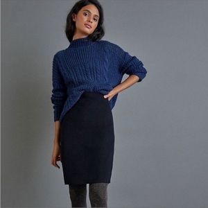 Anthropologie Maeve Soft Knit Pencil Skirt